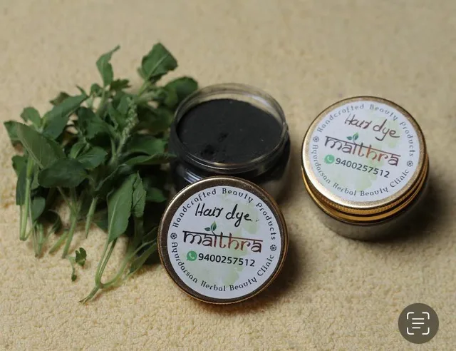 Herbal Black Hair Dye