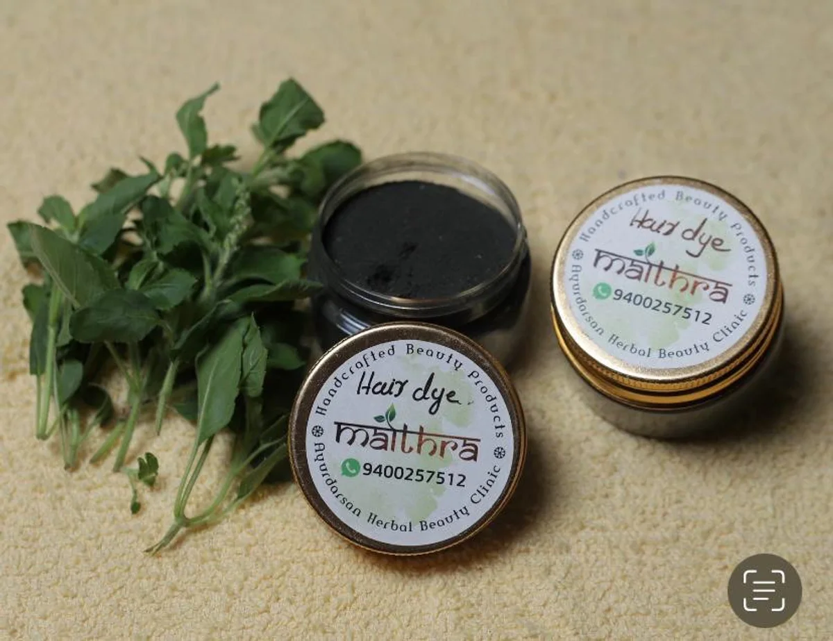 Herbal Black Hair Dye