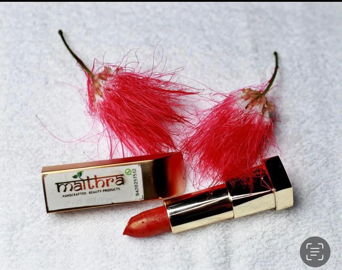 Golden Red Lipstick